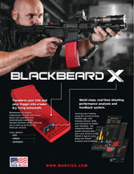 Blackbeard X: the auto-resetting trigger system for AR-15 laser and Mantis X