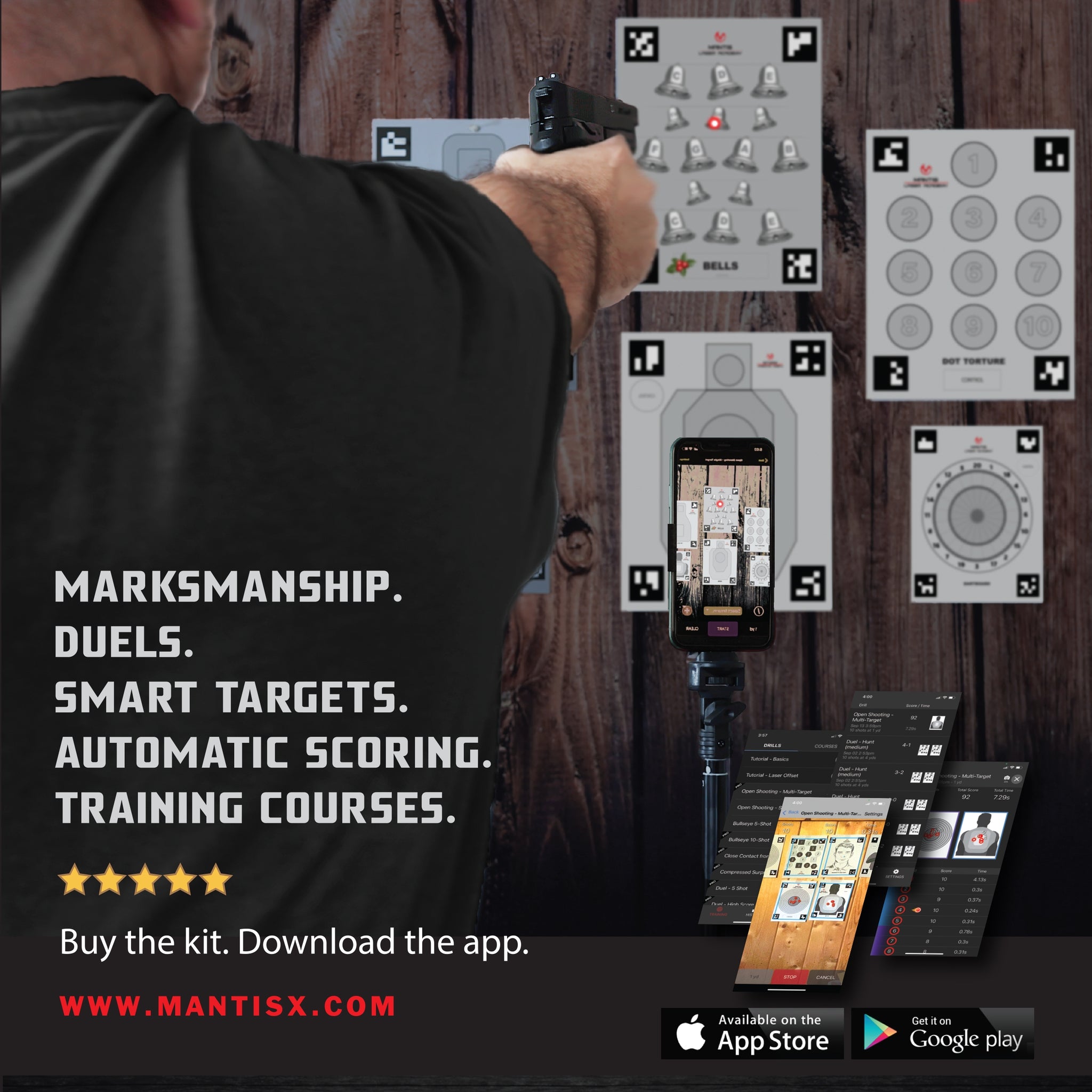 Mantisx Laser Academy Training Kit - Portable