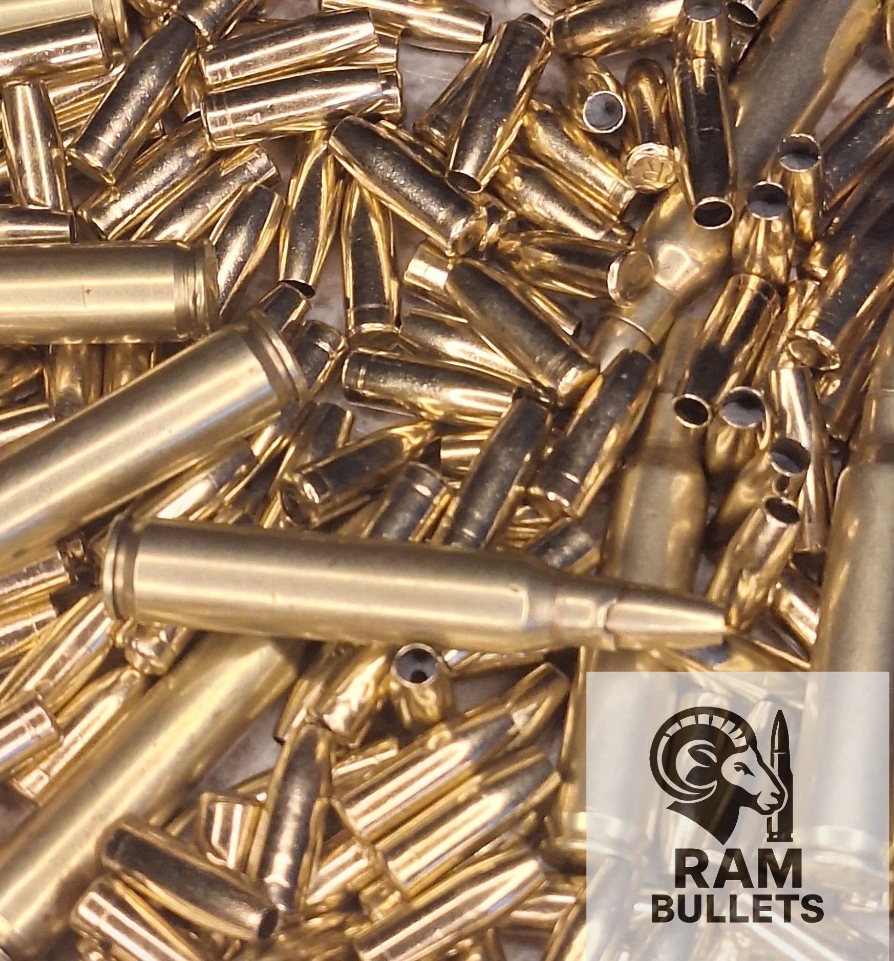 RAM .223 REM 55 Grain Jacketed Bullets (100 per pack)