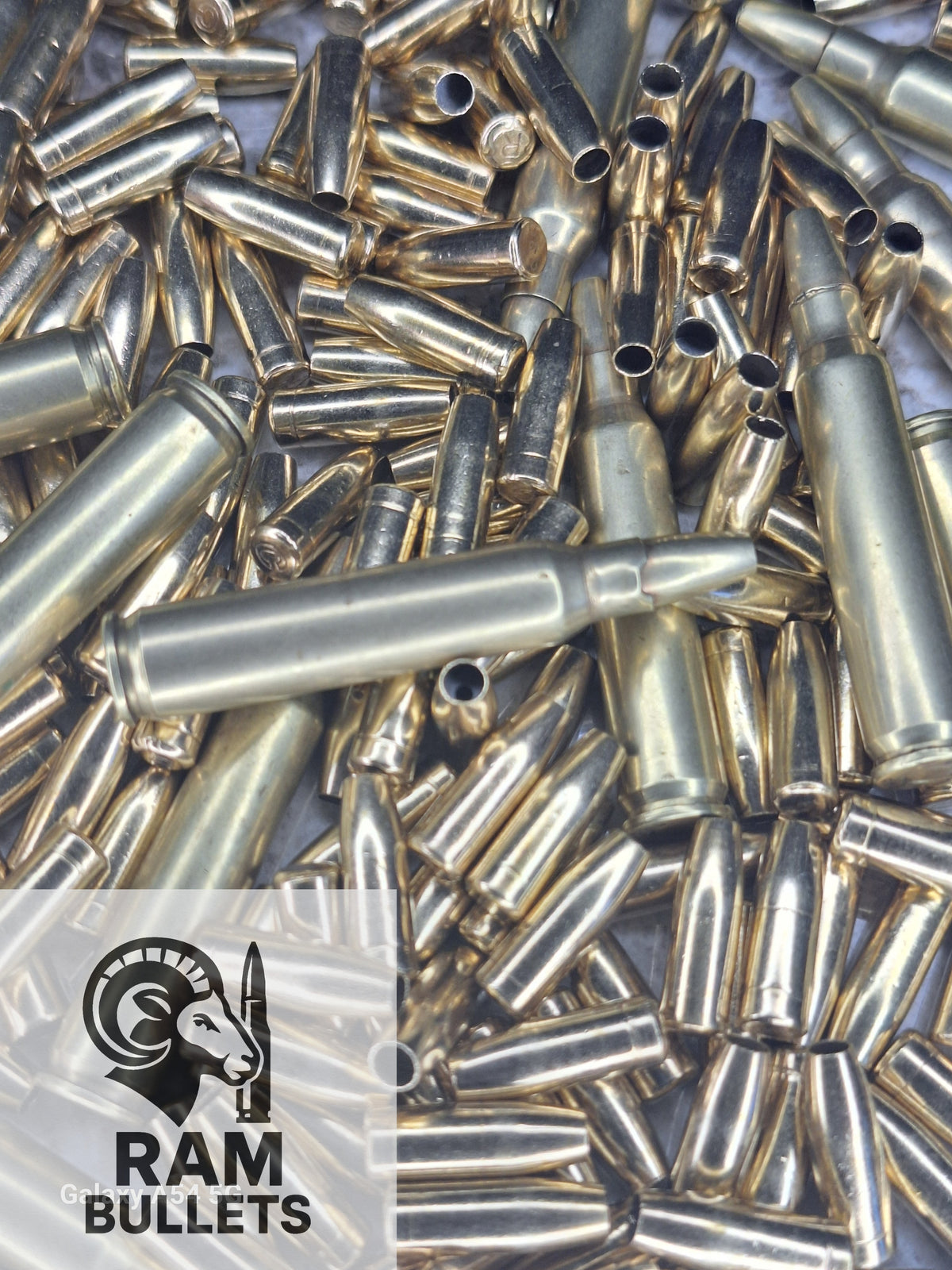RAM .223 REM 55 Grain Jacketed Bullets (100 per pack)