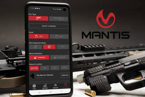MantisX 10 system user for rifel, shotdun and pistol , live and dray fire training